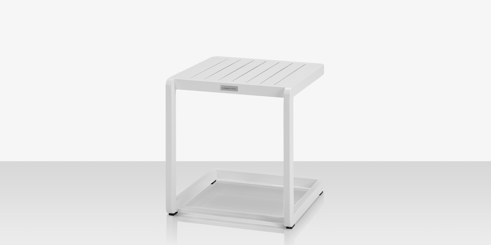 Fusion Side Table Tex White Fusion Side Table Tex White